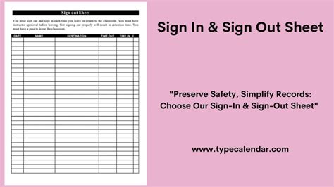 Sign In/Sign Out .